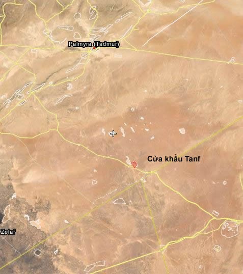 Quân đội Syria tự do FSA đánh chiếm cửa khẩu Tanf trên biên giới Iraq