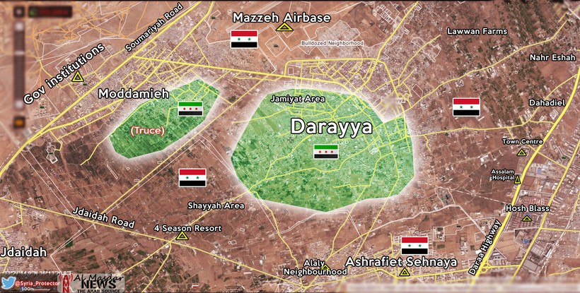Trận chiến gian nan giành lại vùng ngoại ô Darayya, Damascus