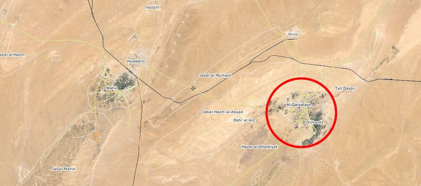 Quân đội Syria tiến công vào cửa ngõ phía tây thành phố cổ Qaryatayn