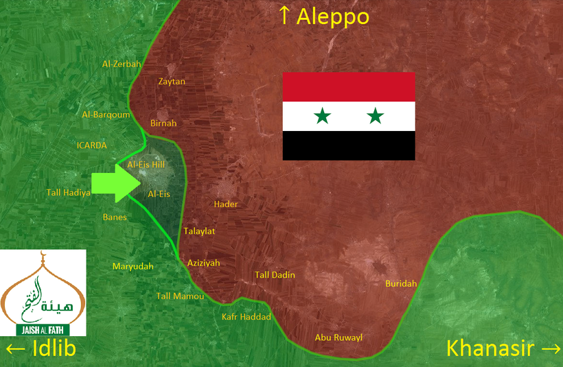 Quân đội Syria mất ưu thế chiến trường khi Hồi giáo cực đoan đánh chiếm thị trấn al-Eis