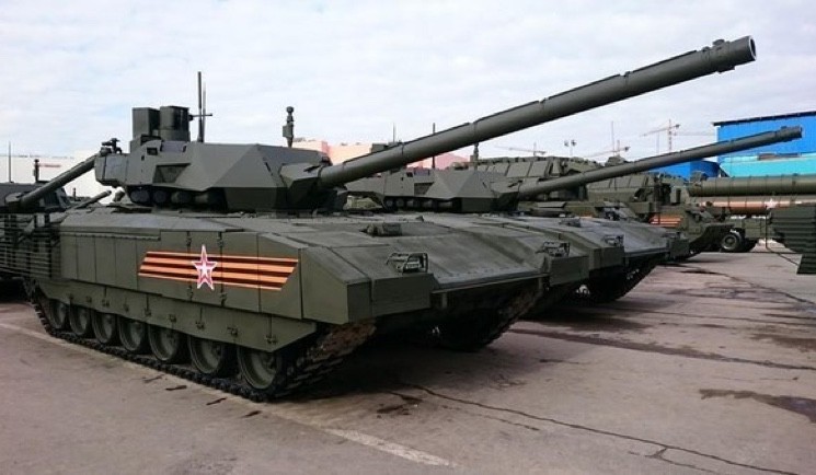 Video mới về siêu tăng Armata - T-14 thử nghiệm mùa đông