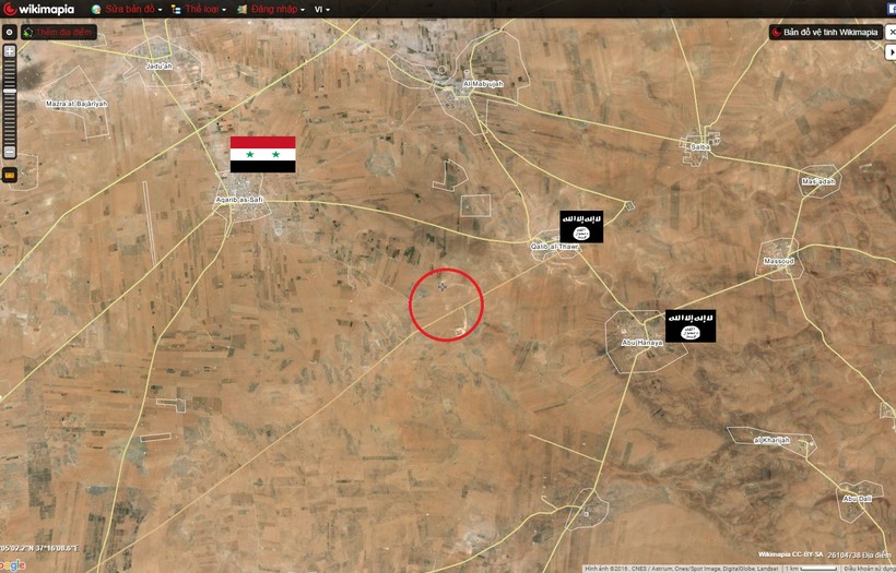 Lực lượng vũ trang Syria tấn công IS ở Đông Salamiyah