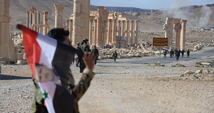 Các đoàn quốc tế bắt đầu đến Damascus, tham gia vào sứ mệnh phục dựng lại Palmyra