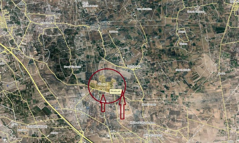 Quân đội Syria tấn công làng Rukabiyah thuộc Đông Ghouta