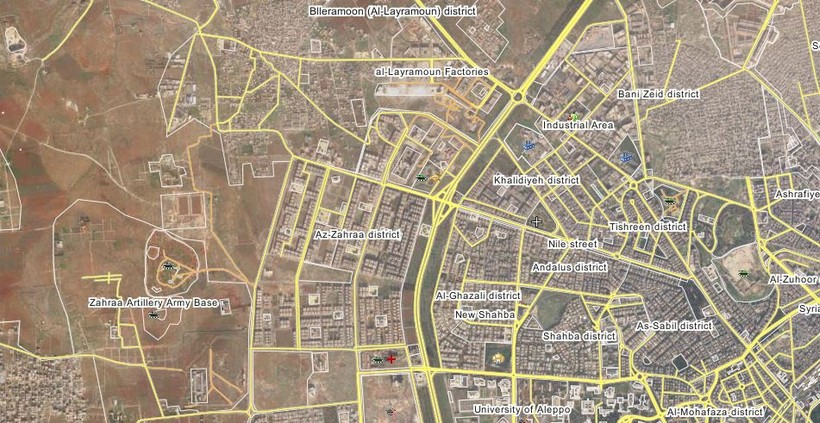 Lực lượng vũ trang Syria diệt 30 tay súng Jabhat Al Nusra ở thành phố Aleppo