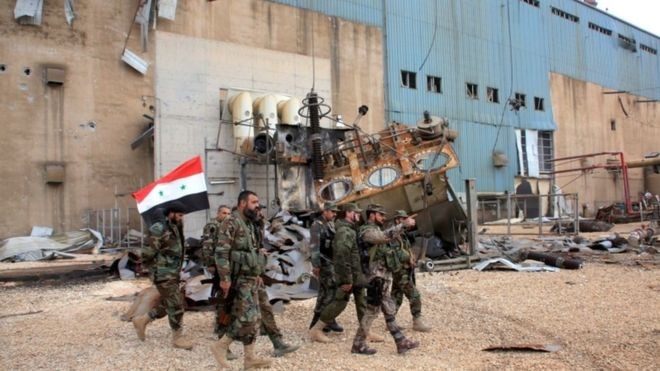 Lực lượng Tigers chuẩn bị tấn công trên mỏ khí gas Đông Bắc tỉnh Homs