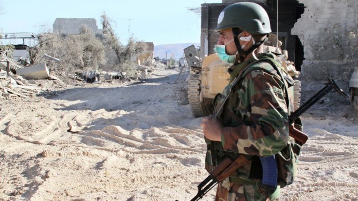 Lực lượng Hồi giáo cực đoan sử dụng chất độc hóa học ở Đông Ghouta