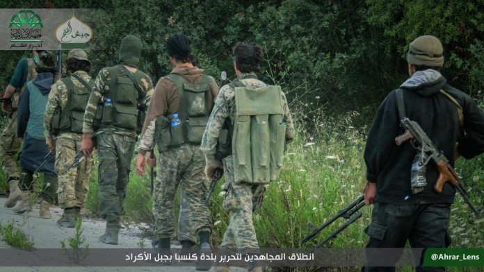 Lực lượng Jabhat Al-Nusra (Al-Qaeda Syria) ở Latakia