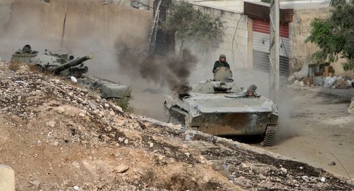 Xe tăng, xe thiết giáp quân đội Syria