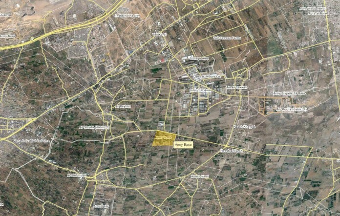 Khu vực chiến sự Đông Ghouta