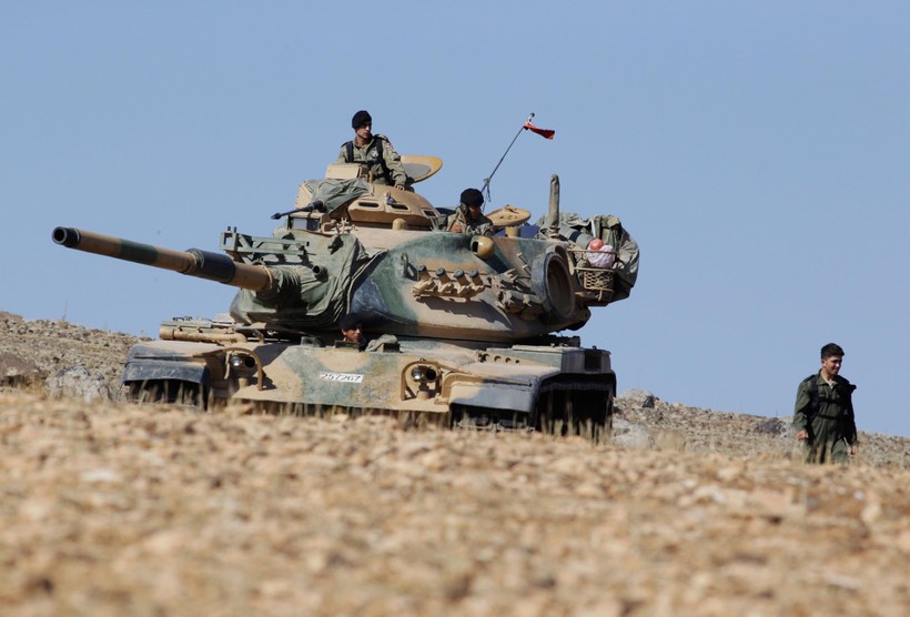 Xe tăng M-60 của Thổ Nhĩ Kỳ