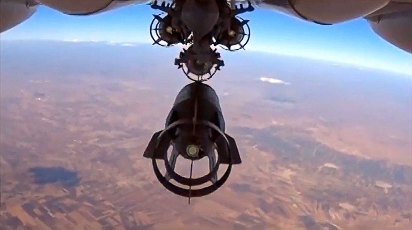 Không quân Nga không kích ở Syria