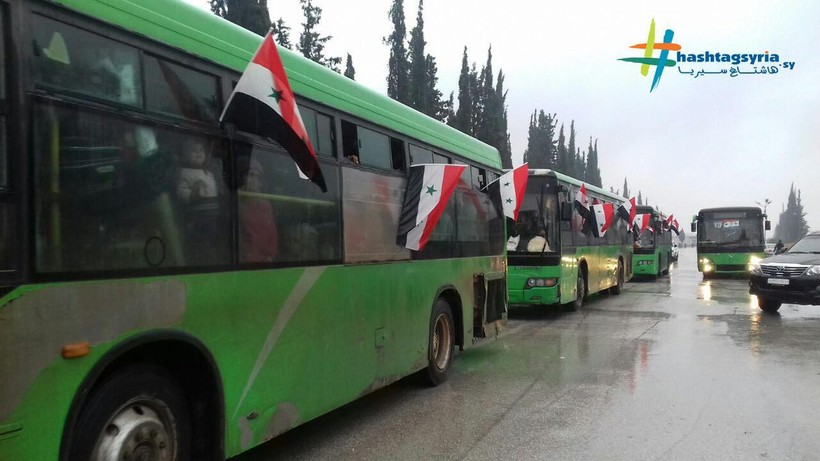 Người dân Syria trở về quận Hanano tái thiết lại khu phố quê hương của minh
