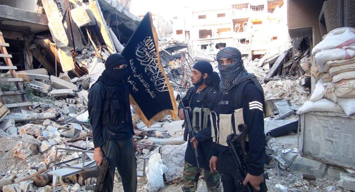 Nhóm chiến binh thánh chiến Jabhat al-Nusra trên chiến trường Aleppo
