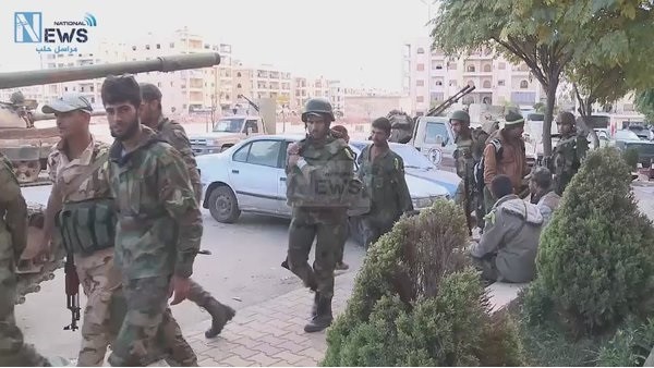Binh sĩ Syria trên chiến trường Aleppo