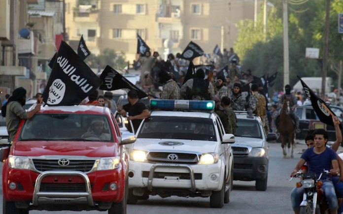 Lực lượng khủng bố IS (ảnh minh họa)