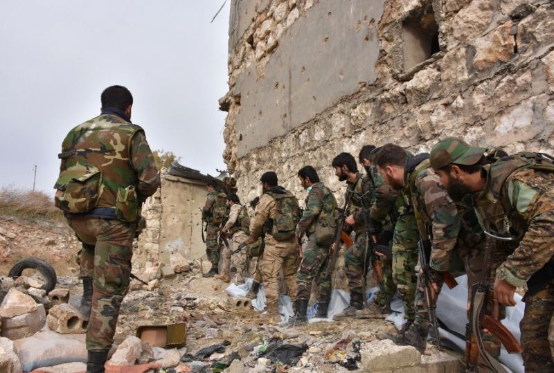 Binh sĩ quân đội Syria chuẩn bị tấn công (ảnh minh họa)