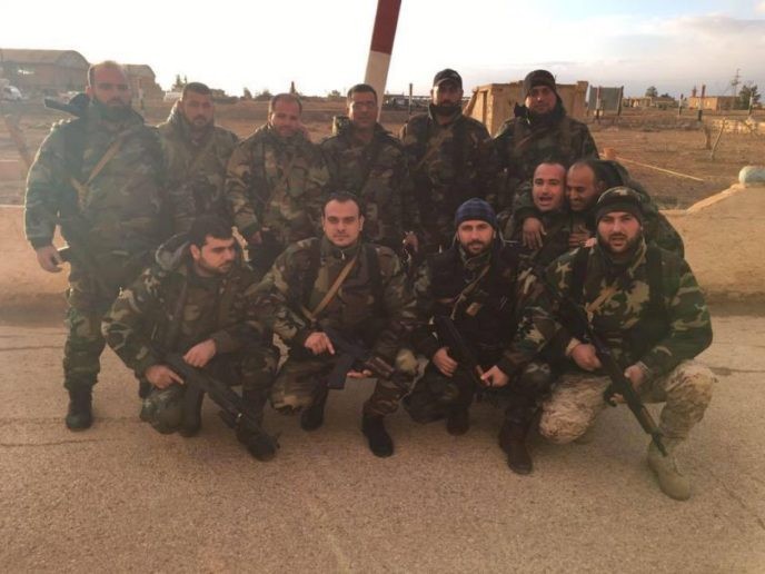 Lực lượng đổ bộ đường không quân đội Syria
