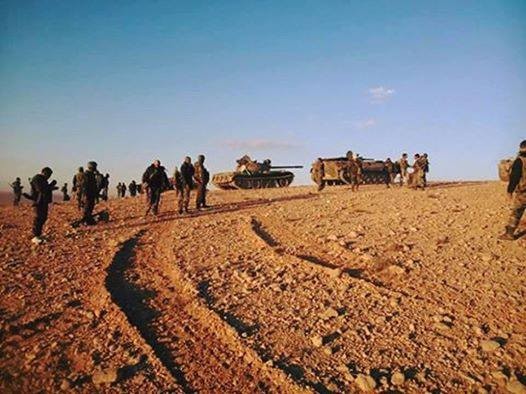 Quân đội Syria trên chiến trường Palmyra
