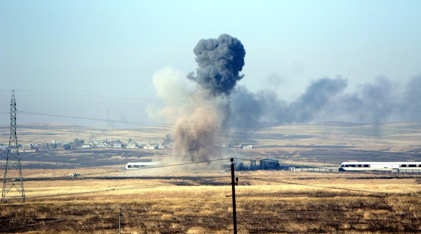 Một vụ tấn công bằng bom vệ đường ở Syria (ảnh minh họa)