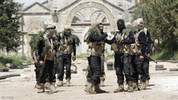 Một nhóm các tay súng Al Qaeda Syria