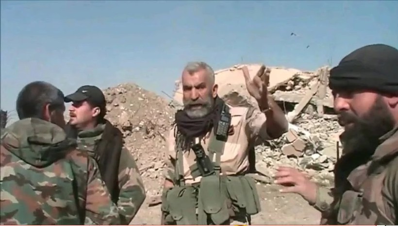 Chuẩn tướng Issam Zahreddine, chỉ huy lực lượng Vệ binh Cộng hòa phòng thủ Deir Ezzor