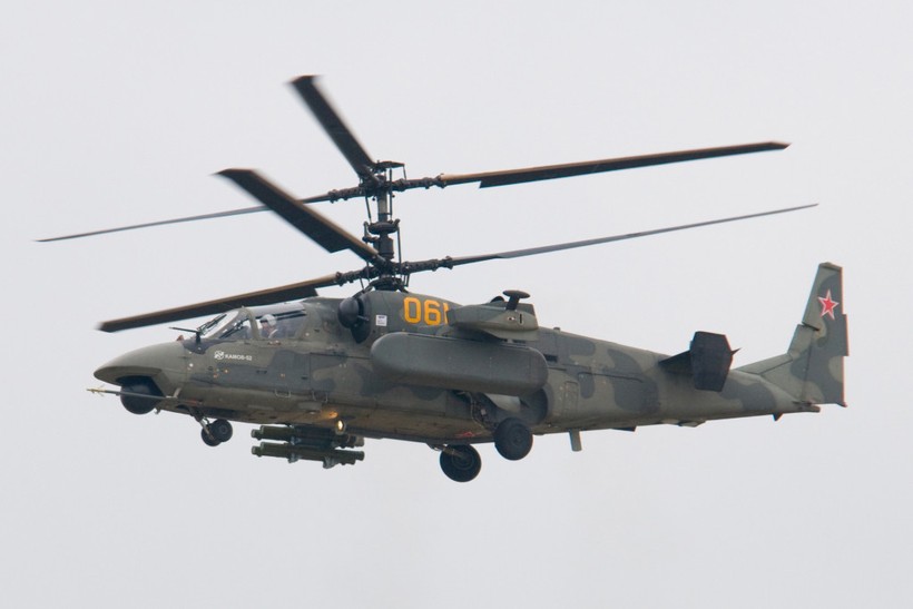 Trực thăng tấn công Ka-52, tham gia các hoạt động quân sự trên chiến trường Palmyra