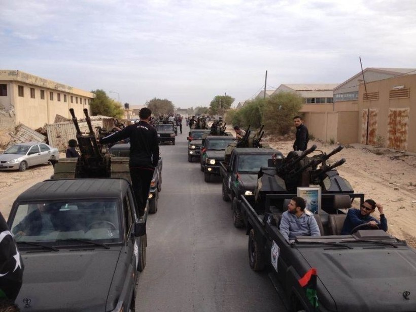 Nhóm chiến binh khủng bố IS trên chiến trường Palmyra