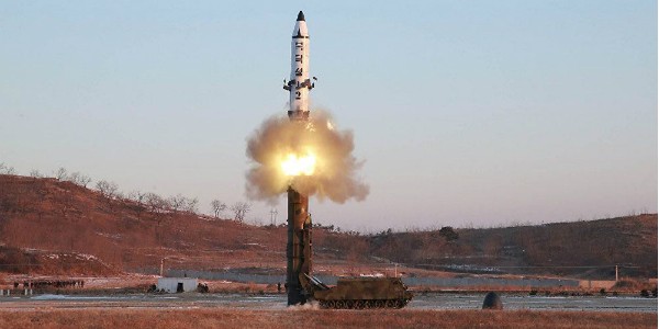 Vụ phóng thử tên lửa đạn đạo tầm trung của Bắc Triều Tiên