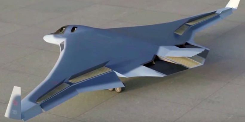 Mô phỏng 3D mẫu máy bay ném bom PAK-DA