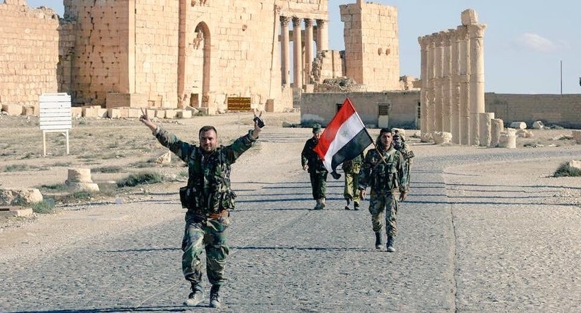 Thành cổ Palmyra hoàn toàn giải phóng