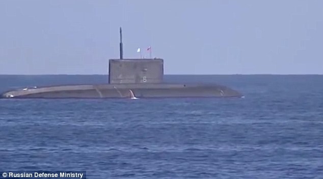 Tàu ngầm diesel - điện lớp Kilo  “Rostov-on-Don” từng tấn công khủng bố IS bằng tên lửa 3M-54 Kalibr trên chiến trường Syria