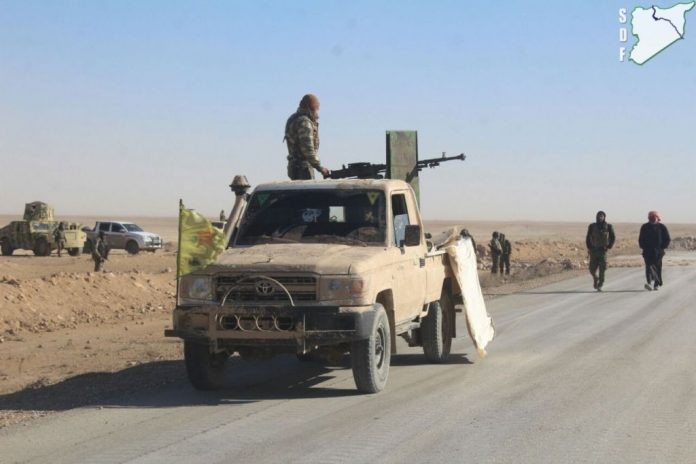Lực lượng Dân chủ Syria tiến công trong địa phận tỉnh Raqqa