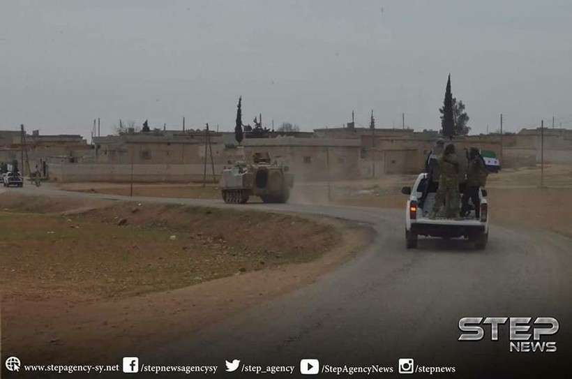 Nhóm khủng bố Al-Qaeda Syria sử dụng xe thiết giáp của Thổ Nhĩ Kỳ tiến công trên chiến trường Hama