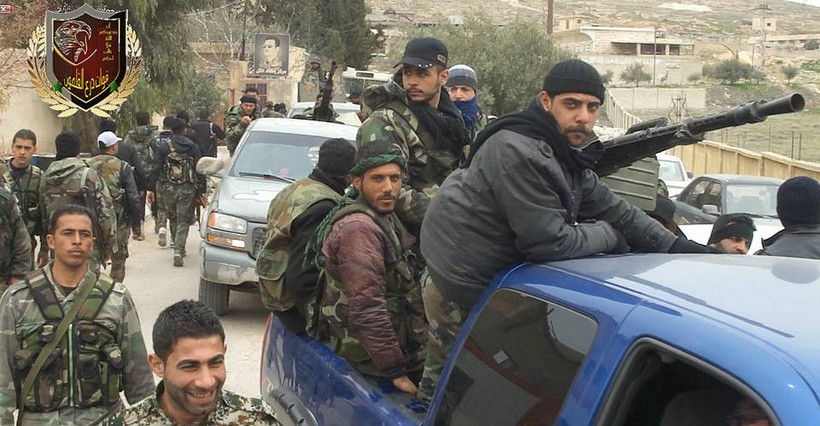 Lực lượng quân tiếp viện Syria đến chiến trường phía bắc tỉnh Hama