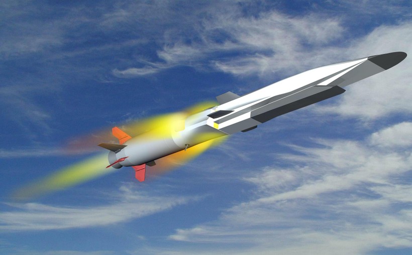 Tên lửa chống tàu siêu thanh Nga "Zircon"  đồ họa 3D