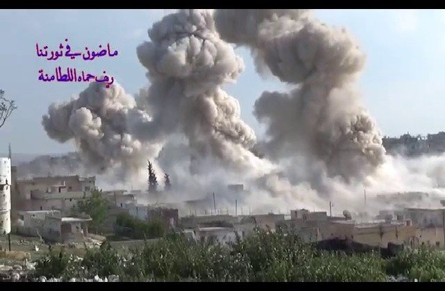 Không quân Nga không kích ác liệt ở Hama