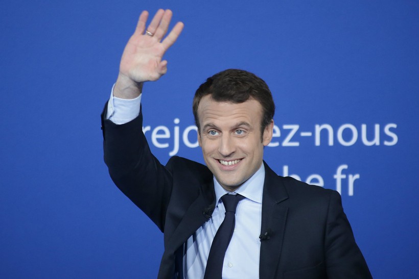 Ứng cử viên tổng thống tiềm năng Pháp Emmanuel Macron