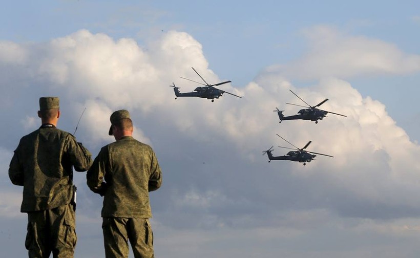 Lực lượng trực thăng chiến đấu Nga trên chiến trường Syria
