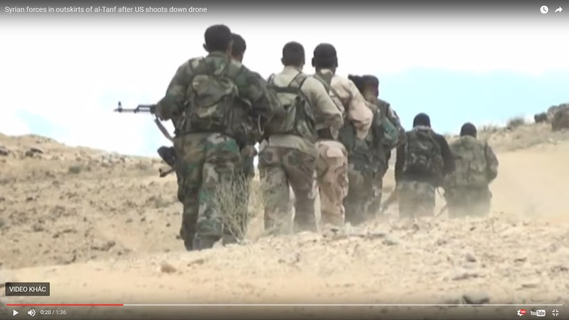 Quân đội Syria triển khai lực lượng gần căn cứ của các nhóm FSA do Mỹ hậu thuẫn