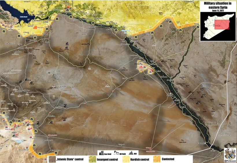 Thành phố Deir Ezzor trong vòng vây kẻ thù