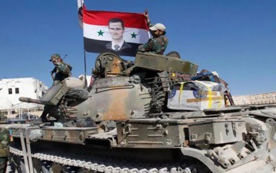 Quân đội Syria trên đường tấn công (ảnh minh họa)