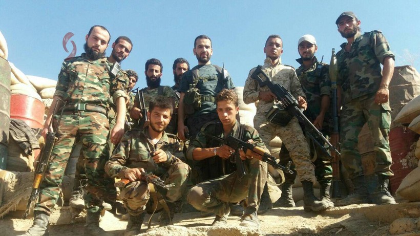 Binh sĩ quân đọi Syria chuẩn bị cho cuộc tấn công phía đông Hama