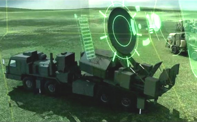 Đài tác chiến điện tử "Krasukha -2" trong mô phỏng các hoạt động tác chiến