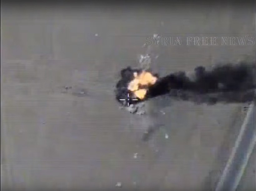 Không quân Nga không kích IS trên chiến trường Syria
