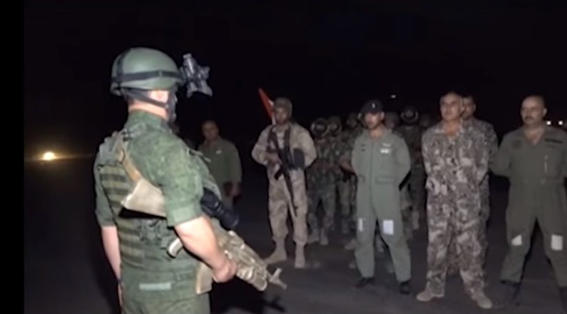 Lực lượng đặc nhiệm yria trước giờ xuất kích - ảnh video Bộ quốc phòng Nga