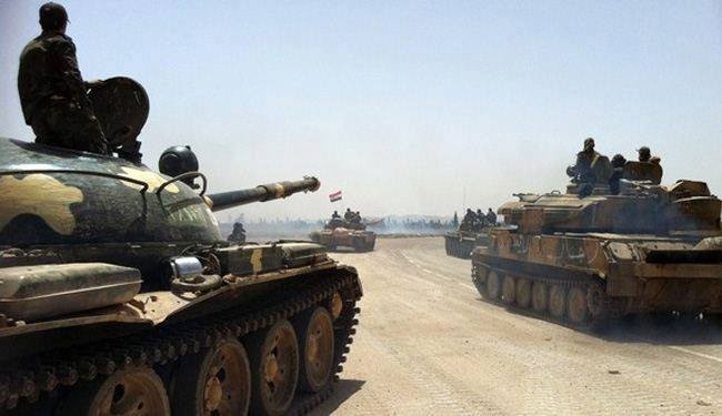 Quân đội Syria tiến công trên vùng sa mạc tỉnh Homs, Raqqa - ảnh minh họa Masdar News