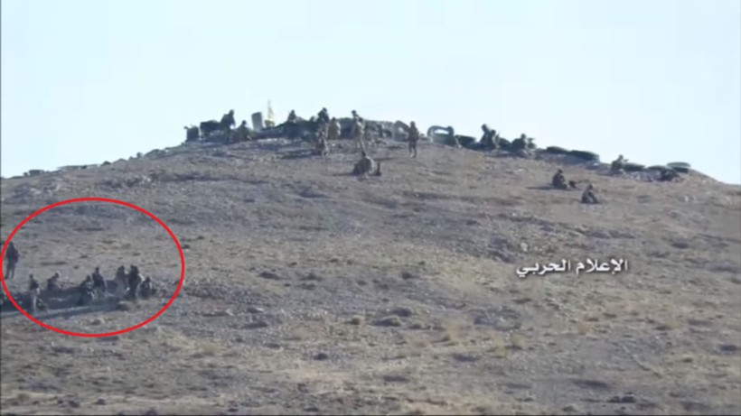 Lực lượng Hezbollah tấn công lên một cao điểm trên vùng biên giới Syria - Lebanon - ảnh video hezbollah