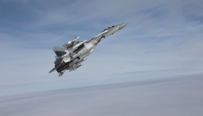 Máy bay tiêm kích thế hệ 4++ Su-35 - ảnh minh họa Masdar News