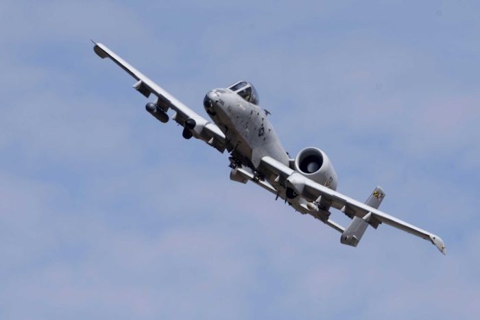 Máy bay cường kích chiến trường A-10 Thunderbolt II trên chiến trường Syria - ảnh minh họa South Front